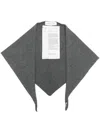 Extreme Cashmere Knitted Cashmere-blend Scarf In Felt