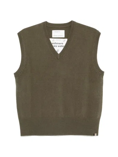 Extreme Cashmere Trägershirt Mit V-ausschnitt In Green