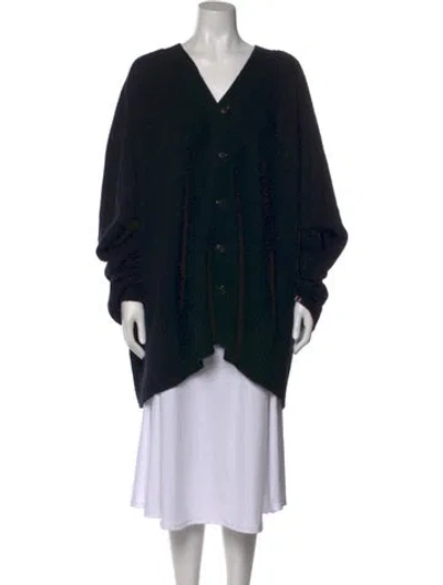 Pre-owned Extreme Cashmere V-neck Sweater In Black