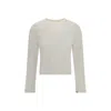 Extreme Cashmere White Cotton Sportswear In White