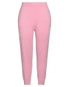 Extreme Cashmere Woman Pants Pink Size Onesize Cashmere, Nylon, Elastane In Pink