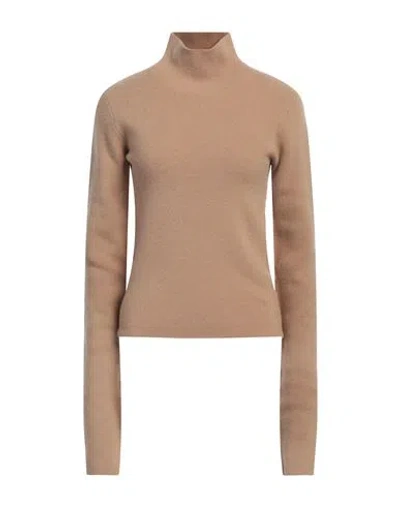 Extreme Cashmere Woman Turtleneck Camel Size Onesize Cashmere, Nylon, Elastane