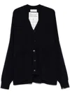 Extreme Cashmere Wool Cardigan In Blue