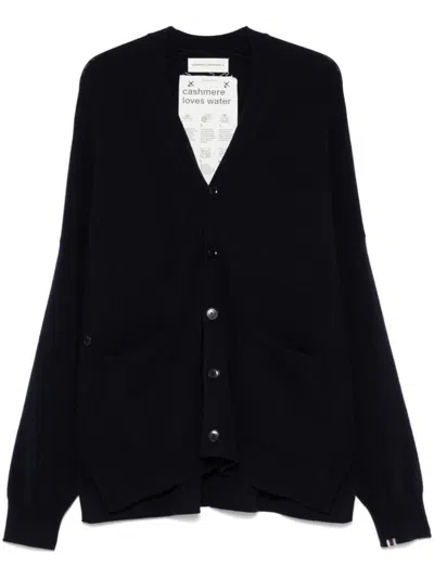 Extreme Cashmere Wool Cardigan In Blue