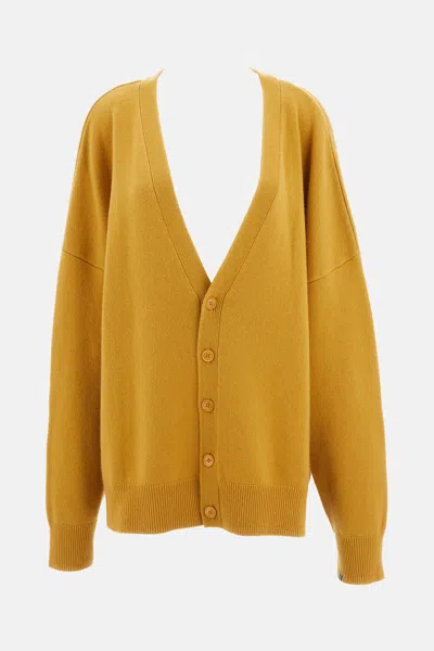Extreme Cashmere X Cardigan No.517 Simo In Yellow