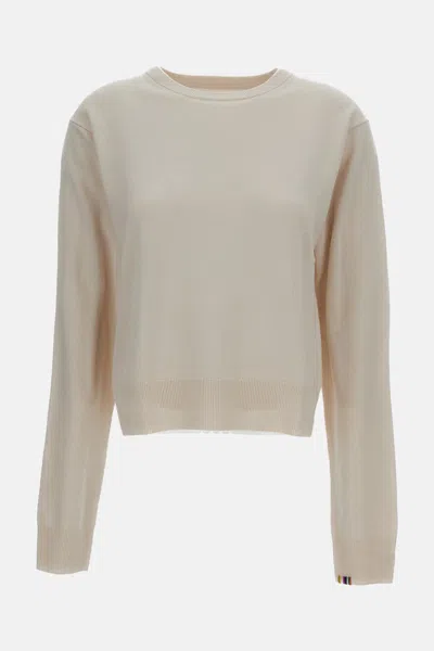 Extreme Cashmere X Crew Neck Sweater N. 475 March In Neutral