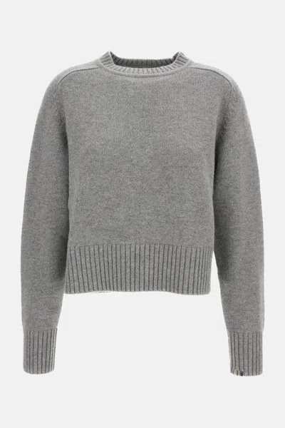 Extreme Cashmere X N.167 Crew Neck Sweater Please Goat In Gray