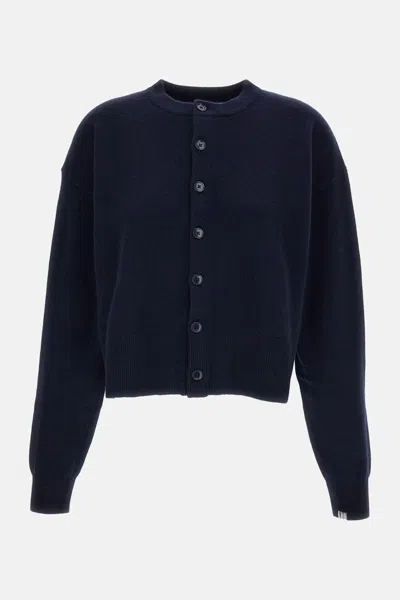 Extreme Cashmere X N.170 Cardigan Chou In Blue
