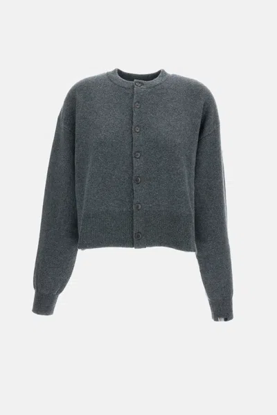 Extreme Cashmere X N.170 Cardigan Chou In Gray