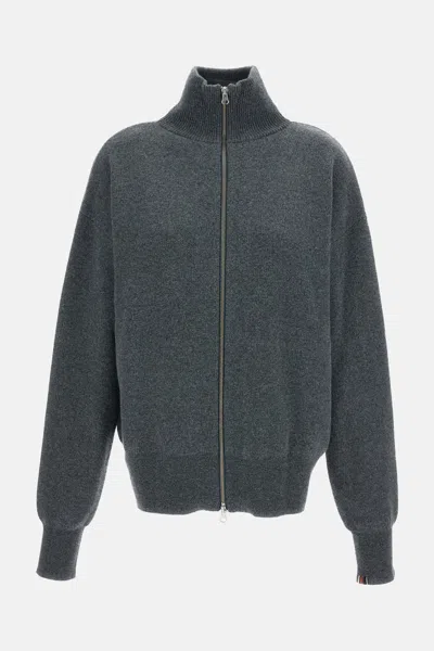 Extreme Cashmere X N.319 Sporty Cardigan With Zip Xtra Out In Multi