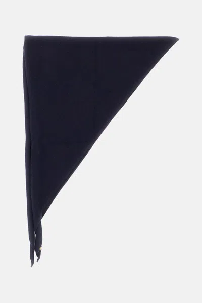 Extreme Cashmere X N.35 Triangular Bandana Scarf In Transparent