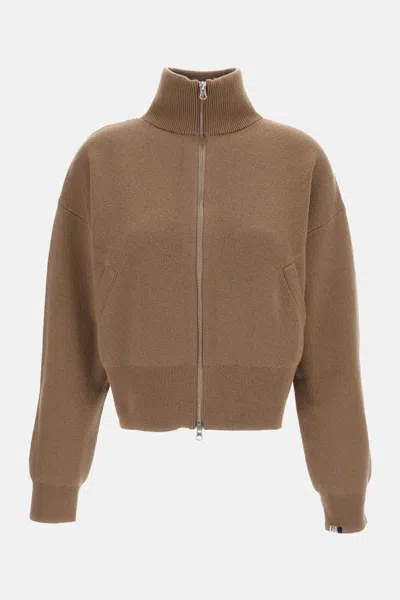 Extreme Cashmere X N.385 Cardigan Xtra Cute In Brown