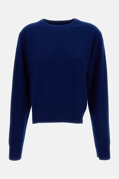 Extreme Cashmere X N.475 March Crew Neck Sweater In Blue