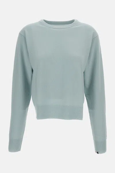 Extreme Cashmere X N.475 March Crew Neck Sweater In Blue