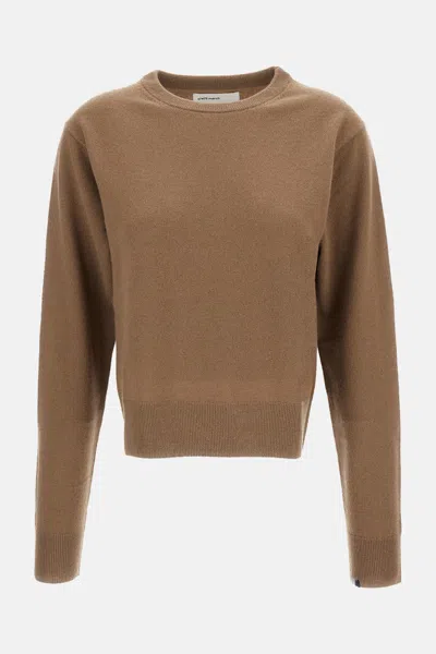 Extreme Cashmere X N.475 March Crew Neck Sweater In Brown