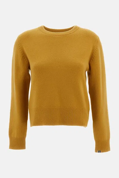 Extreme Cashmere X Round Neck N°430 Jeanne In Yellow