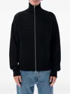 Extreme Cashmere Xtra Out Zip-front Cardigan In Black