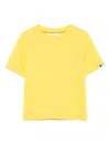 Extreme Cashmere Crew-neck Short-sleeve Top In Multi