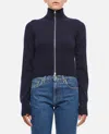 Extreme Cashmere Zip Cardigan In Blue
