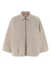 Extreme Cashmere Zip-fastening Jacket In Neutral