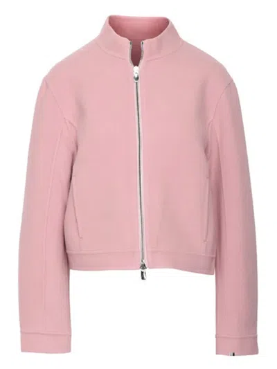 Extreme Cashmere Zip Jacket In Pink