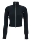 Extreme Cashmere Zip-up Cardigan In Blue