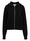 Extreme Cashmere Zip-up Sweatshirt In 黑色