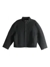 Extreme Cashmere Zipped Bomber Jacket In Black