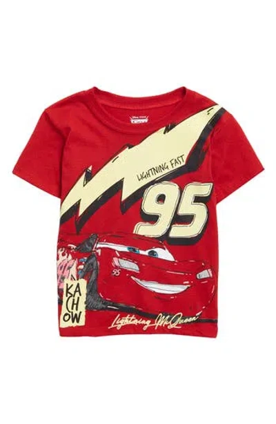 Extreme Concepts Kids' Cars Graphic T-shirt In Red