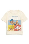 Extreme Concepts Kids' Paw Patrol Graphic T-shirt In Ecru
