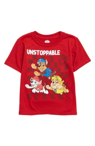 Extreme Concepts Kids' Paw Patrol Graphic T-shirt In Red