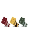 Extreme Fit 3-pack Ankle Length Compression Socks In Multi