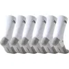 Extreme Fit 6-pack Dri Tech Moisture Control Socks In White