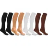 Extreme Fit 6-pack Elite Comfort Knee Length Compression Socks In Multi