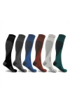 Extreme Fit Assorted 6-pack Targeted Compression Socks In Black Assorted