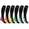 Extreme Fit Gender Inclusive Assorted 6-pack Premium Compression Socks In Black Assorted