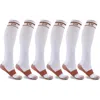 Extreme Fit Pack Of 6 Compression Knee High Socks In White