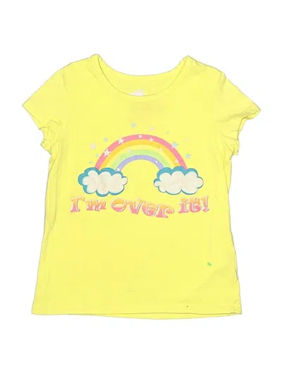 Pre-owned Extremely Me Kids' Short Sleeve T-shirt In Yellow