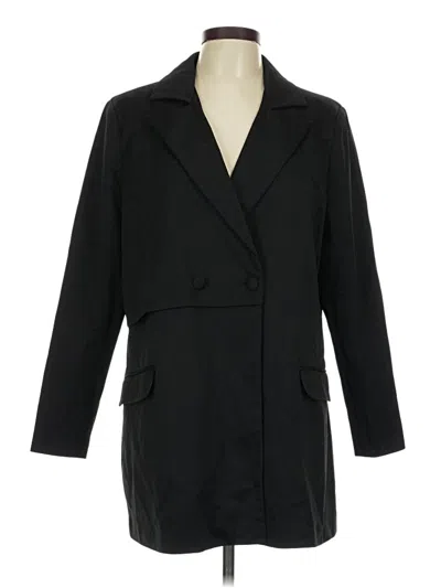 Pre-owned Extro & Vert Blazer Jacket In Black