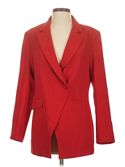 Pre-owned Extro & Vert Blazer Jacket In Red