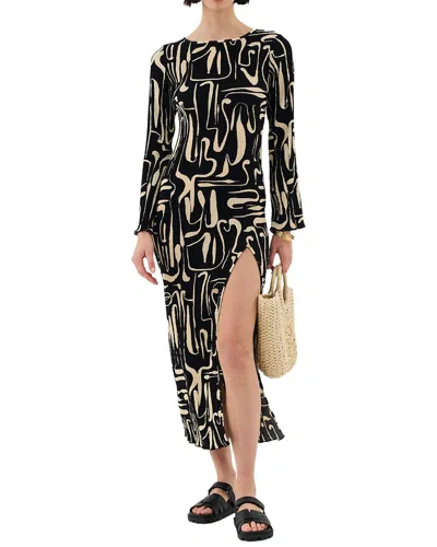 Extro & Vert Tia Maxi Dress In Black