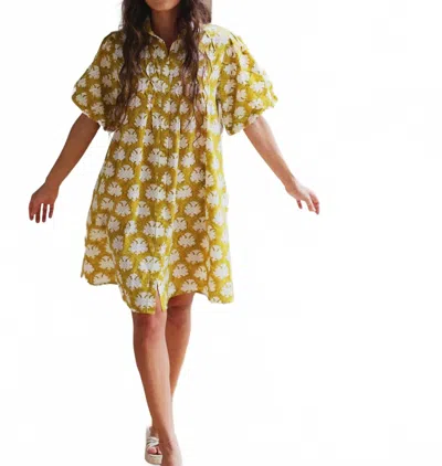 Ex-voto Lizzie Dress In Yellow