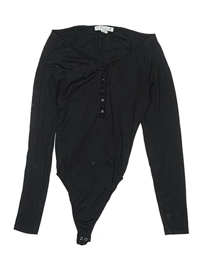 Pre-owned Eye Candy Bodysuit In Black