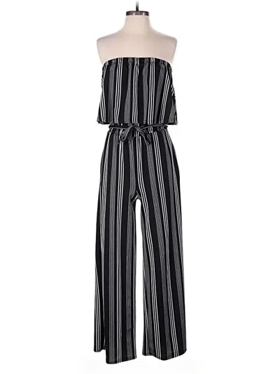 Pre-owned Eye Candy Jumpsuit In Black
