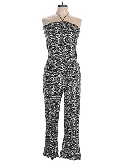 Pre-owned Eye Candy Jumpsuit In Gray