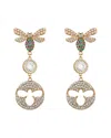 Eye Candy La 18k Plated Earrings