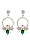 Eye Candy La La-er019228 Earrings In Green