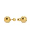 Eye Candy La Adele Stud Earrings In Gold