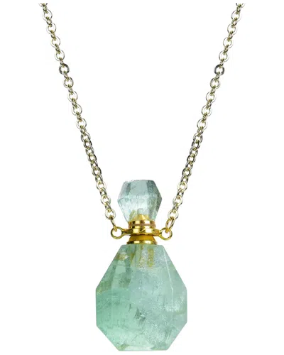 Eye Candy La Agate Aromatherapy Bottle Necklace