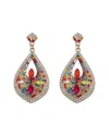 Eye Candy La Alejandra Statement Drop Earring In Multi